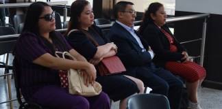 El Juzgado Cuarto Penal aplazó una vez más la audiencia para definir si el último grupo implicado en el caso Hogar Seguro deben enfrentar juicio. Foto La Hora: Daniel Ramírez
