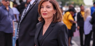 La gobernadora del estado Kathy Hochul, hizo el anuncio este lunes. Se tiene planificado que el proyecto selleve a cabo en 2027. Foto La Hora: EFE