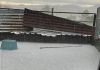 Lluvia y granizo