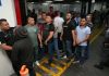 El juez Julio Vásquez Xol volvió a suspender la audiencia para continuar conociendo las peticiones de guardias del SP vinculados a la fuga de reos de Fraijanes II. Foto La Hora: Sergio Osegueda