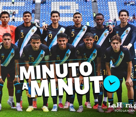 En vivo: Guatemala y Estados Unidos se juegan el pase al Mundial Sub-20 El seleccionado guatemalteco deberá vencer a su similar de Estados Unidos para obtener el boleto al Mundial Sub-20. Foto La Hora: FFG