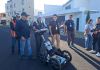 Con equipo avanzado, el Insivumeh y la Conred realizan inspecciones en la zona 16 tras los movimientos de tierra en el sector. Foto La Hora: Conred