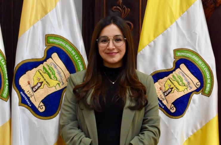 Cindy Rodríguez concejal Mixco