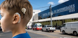 A pesar de tener dos fallos de las cortes, el IGSS aun no ha operado a dos niños que necesitan implantes cocleares, y tampoco han adquirido el equipo. Imagen La Hora: Daniel López.