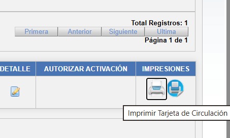 imprimir tarjeta