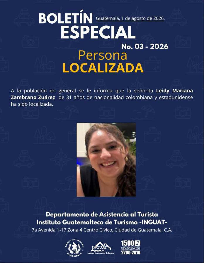 Asistencia turista colombiana