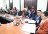 MEM y Conap hacen observaciones a la iniciativa de ley de infraestructura para el transporte de energía eléctrica El viceministro de Energía y Minas, Francisco Tzirín, y el secretario ejecutivo de Conap, Igor De la Roca, hacen observaciones a la iniciativa de ley de infraestructrura para el transporte de energía eléctrica. Foto: Congreso de la República