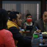 El Tribunal de Mayor Riesgo B escuchó la declaración de familiares de Eldin Choc quienes relataron los momentos de angustia durante la búsqueda tras la detención de este. Foto La Hora: Daniel Ramírez