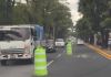 Solo el lunes, la PMT contabilizó más de 7 mil vehículos que utilizaron el reversible entre el bulevar Liberación y la zona 13. Foto La Hora: PMT