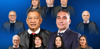 Una entrevista sobre la posible candidatura del hijo de un magistrado terminó por revelar la relación de Luis Aguirre con varios miembros de la CSJ.