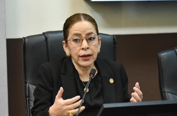 La ministra de Comunicaciones, Norma Zea. Foto La Hora: José Orozco