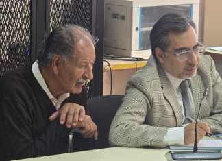 El Tribunal de Mayor Riesgo D aplazó la audiencia para dictar medidas de seguridad en contra de Nicolás Orrego y Orrego vinculado al caso Rancho Bejuco. Foto La Hora: Sergio Osegueda