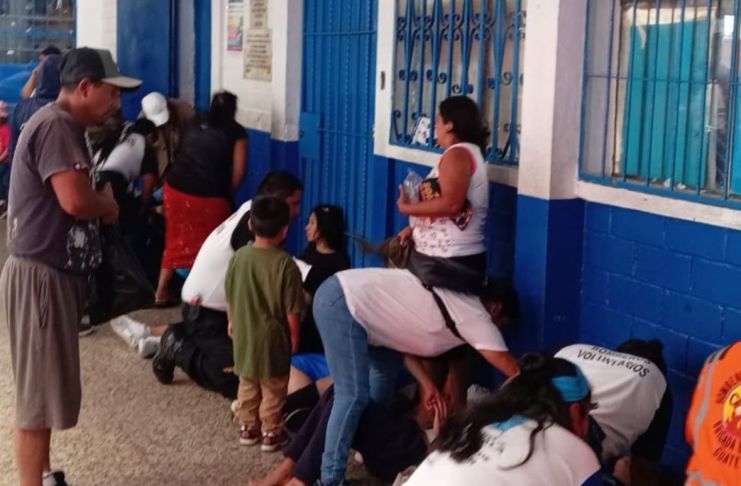 Niños golpe de calor La Brigada