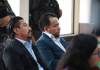 Tras conocer la decisión del Juzgado Tercero Penal de otorgarles la libertad que incluye una caución económica, estas fueron las primeras impresiones de Luis Pacheco. Foto La Hora: Daniel Ramírez