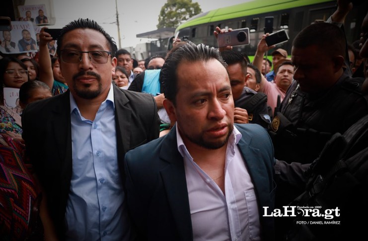 Después de un año y tres meses, Luis Pacheco y Héctor Chaclán saldrán de la cárcel con medida sustitutiva El Juzgado Tercero Penal otorgó medidas sustitutivas a los exlíderes de los 48 Cantones de Totonicapan, Luis Pacheco y Héctor Chaclán. Foto La Hora: Daniel Ramírez