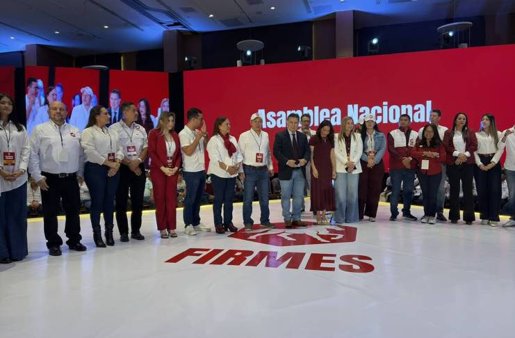 El partido Firmes conforma su Comité Ejecutivo Nacional este 15 de agosto, entre ellos figura el expresidente Alfonso Portillo. Foto: La Hora / José Orozco