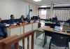 El Tribunal Quinto de Sentencia Penal se dispone a dictar sentencia dentro del caso del Patronato Antialcohólico que involucraba al difunto ex vicepresidente, Juan Francisco Reyes. Foto La Hora: Sergio Osegueda
