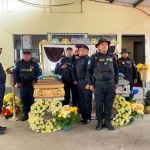 Honras fúnebres a agentes de PNC fallecidos