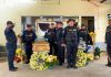 Honras fúnebres a agentes de PNC fallecidos