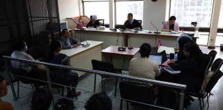 El Tribunal de Mayor Riesgo D declaró bajo reserva la audiencia para dictar medidas de seguridad a favor del exalcalde de El Chol, Nicolás Orrego, vinculado a la masacre de Rancho Bejuco. Foto La Hora: Daniel Ramírez