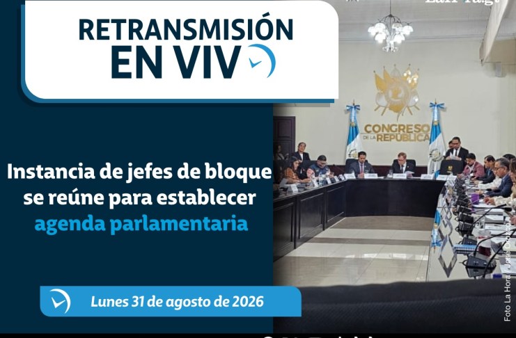 Retransmisión: Instancia de jefes de bloque se reúne para establecer agenda parlamentaria