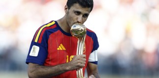 Rodri es considerado uno de los mejores jugadores de la selección española. Foto La Hora: EFE