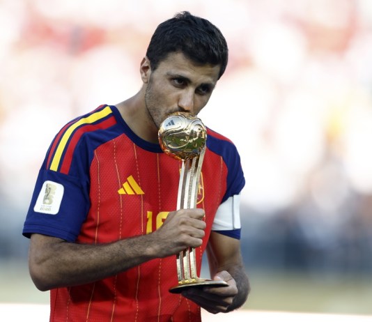 Rodri es considerado uno de los mejores jugadores de la selección española. Foto La Hora: EFE