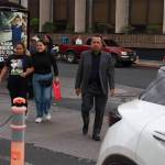 El exfiscal Saúl Sánchez reapareció en la Torre de Tribunales y aseguró que no esta huyendo además de afirmar que "es inocente". Foto La Hora: Daniel Ramírez