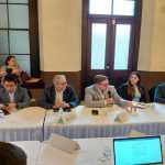 El presidente de la CNEE y el gerente del INDE, participan en el Foro de Transformación Digital para abordar la situación del sector eléctrico. Foto: La Hora