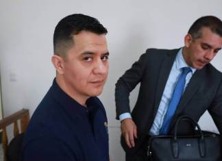 El Ministerio Público solicitó 22 años de prisión contra supuesto colaborador del narcotráficante, Juan Ortíz, alías "Chamalé". Foto La Hora: Daniel Ramírez