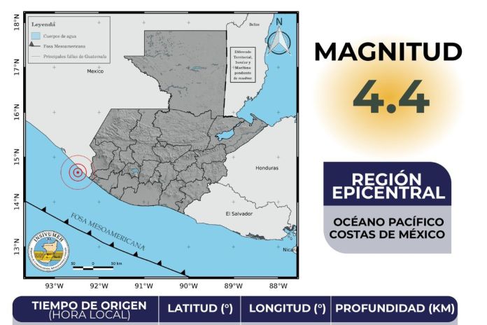 temblor hoy (2) Un temblor fue sensible la madrugada de este sábado 8 de agosto.