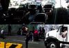Balacera en La Castellana provoca caos vial e interrupción del tráfico bajo El Trébol Tráfico El Trébol