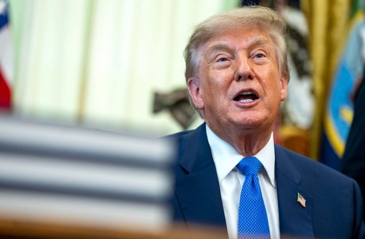 Trump dice que cambió de avión en Turquía por acatar las indicaciones del Servicio Secreto Trump vuelo Turquía