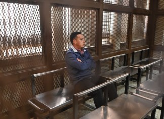 Un miembro de la Inspectoría General de la PNC relató como el ex subinspector, Edy Vásquez Rabanales, logro huir de la policía cuando intentaron capturarlo. Foto La Hora: Daniel Ramírez