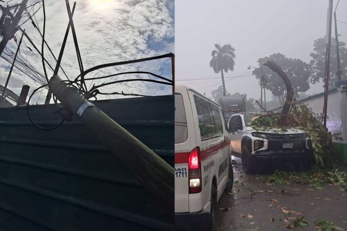 viento reu danos Daños en Guatemala y Retalhuleu