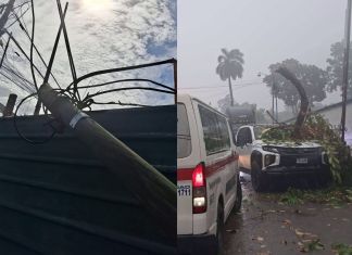 Daños en Guatemala y Retalhuleu