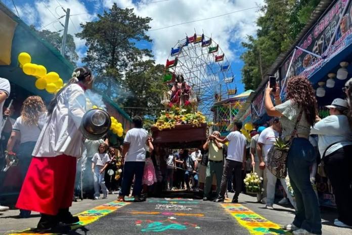 virgen de la asuncion Este miércoles se realizó la tradicional