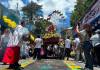 Este miércoles se realizó la tradicional "Procesión de los Mercaderes" en honor a la Virgen de la Asunción, patrona de la Ciudad Capital. Foto La Hora: Pastoral de Religiosidad Popular La Asunción