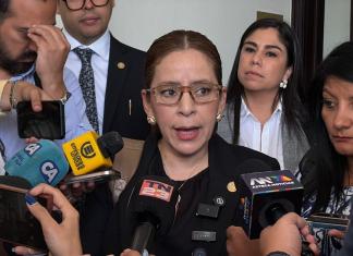 La ministra de Comunicaciones, Norma Zea. Foto La Hora: José Orozco