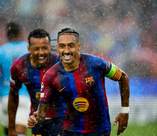 El FC Barcelona goleó 5-1 al Feyenoord en el primer partido de la fase de liga de la UEFA Champions League.