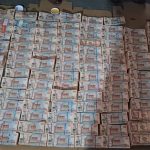 Q1 millón y medio decomisados en allanamiento del Ministerio Público y Policía Nacional Civil. Foto La Hora: MP
