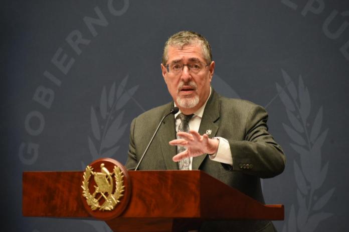 1d019e3a-26df-4469-9576-165aa399538d El presidente Bernardo Arévalo descartó "negocioaciones" en el Congreso de la República para sancionar las reformas al IUSI.