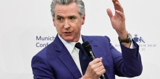 Imagen de archivo del gobernador de California, Gavin Newsom. Foto La Hora: EFE