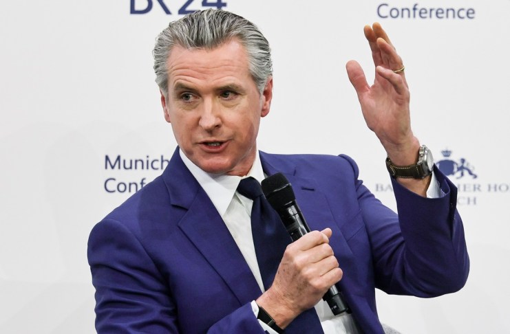 Imagen de archivo del gobernador de California, Gavin Newsom. Foto La Hora: EFE