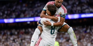 Real Madrid vence 2-1 al Inter de Milán en su debut en la UEFA Champions League El Real Madrid, con goles de Mbappé y Valverde, venció 2-1 al Inter de Milán en la primera jornada de la UEFA Champions League.