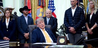 Archivo del presidente de EE. UU. Donald Trump. Foto La Hora; EFE