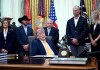 Trump dice que México no tiene nada que ofrecer a EE. UU., solo «tamales picantes y tomates» Archivo del presidente de EE. UU. Donald Trump. Foto La Hora; EFE