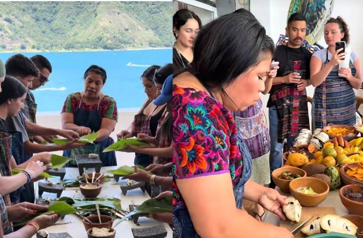 A orillas del Lago Atitlán, Anita enseña cocina guatemalteca a extranjeros