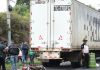 Accidente de tránsito registrado en el bulevar San Cristobal. Foto La Hora: Bomberos Voluntarios