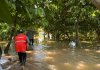 Debido a la lluvia se atendieron varias emergencias en Alta Verapaz este sábado, 26 de septiembre. Foto La Hora: Conred